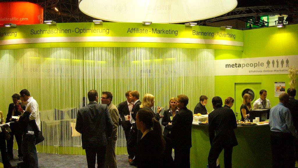 OMD 2007 Messestand metapeople
