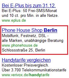 Screenshot 3 TPH Google Local Business AD PlusBox