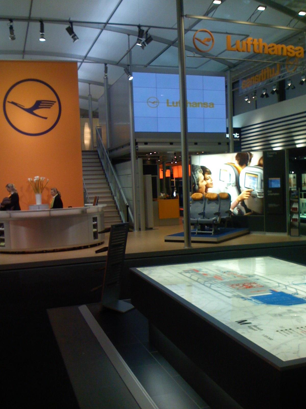 Lufthansa Stand ITB Berlin 2008