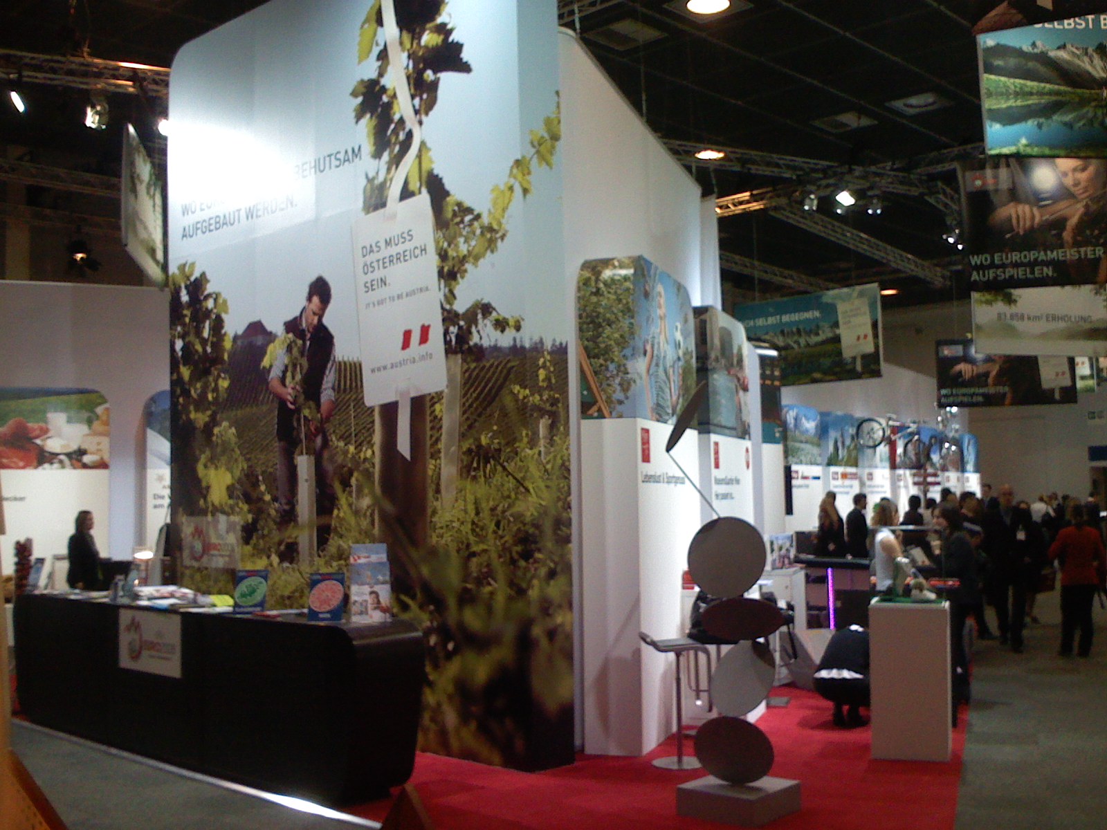 Austria Stand auf der ITB 2008 in Berlin
