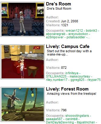 Lively Rooms